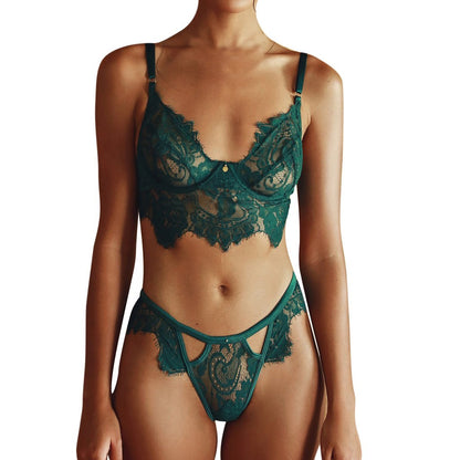 Kathryn – Ensemble de lingerie féminine mode ajourée