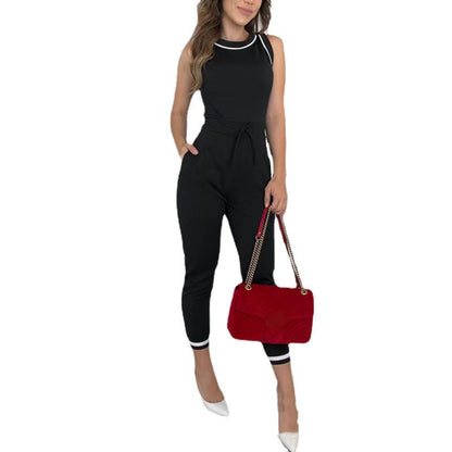 Leanne – Combinaison sans manches avec contraste de couleur