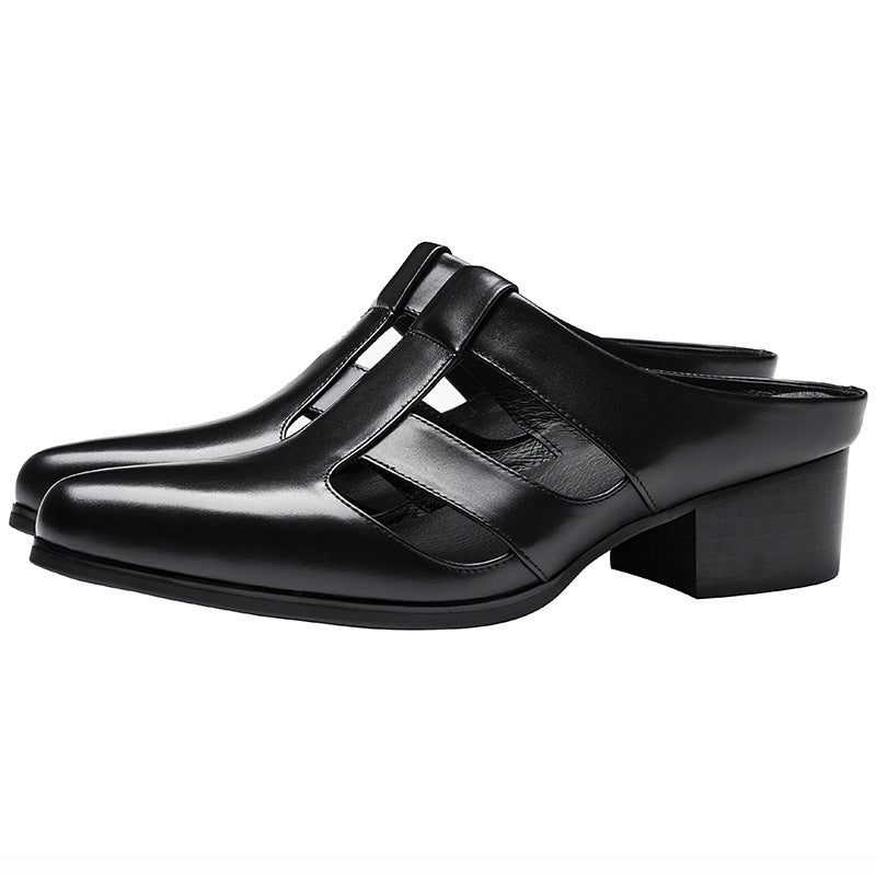 Percy – Chaussons en Similicuir Pointus pour Hommes