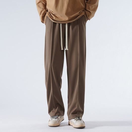Steven – Pantalons Droits Simples et Polyvalents pour Hommes