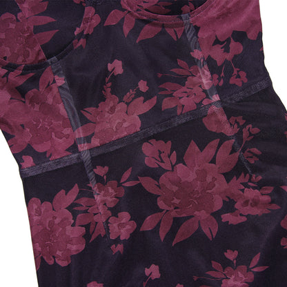 Lily – Robe Bretelle Imprimée Ajustée Fishtail
