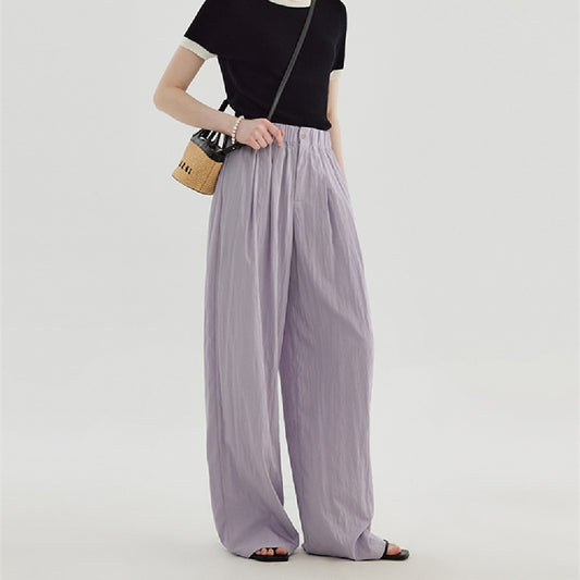 Elizabeth – Pantalon Droit Décontracté Polyamide