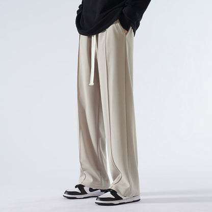 Steven – Pantalons Droits Simples et Polyvalents pour Hommes