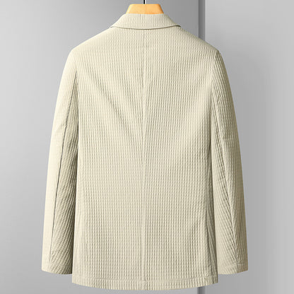 Dominic – Veste d'affaires décontractée haut de gamme pour le printemps et l'automne