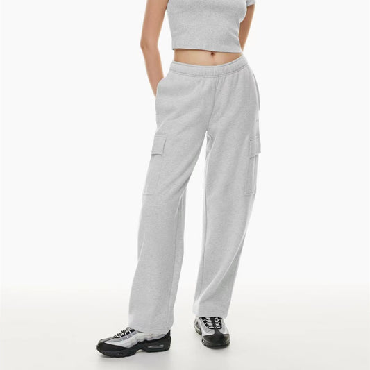 Jacqueline – Pantalon Large à Taille Haute et Élastique