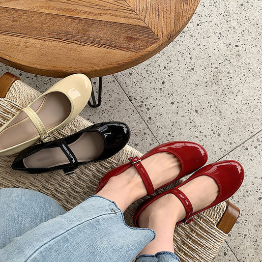 Juliet – Chaussures Plates Minimalistes avec Boucle