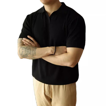 Jonathan – Polo à Col en V pour Hommes