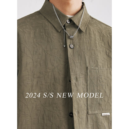 Matthew – Veste Cardigan à Manches Longues en Coton pour Homme