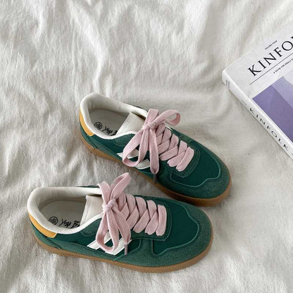 Alice – Chaussures d'Entraînement Allemandes Rétro Vertes