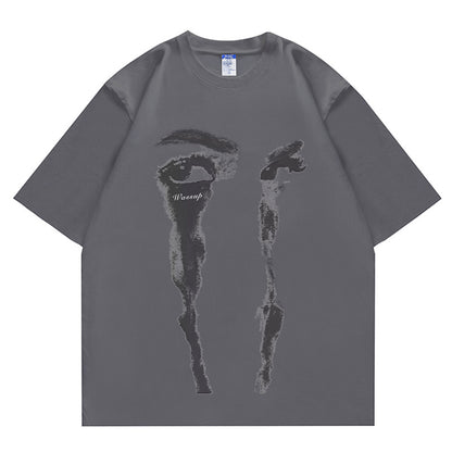 Clive – T-shirt vintage ample en coton pour garçons