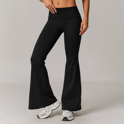 Gabrielle – Pantalon de Yoga Taille Haute Pliable