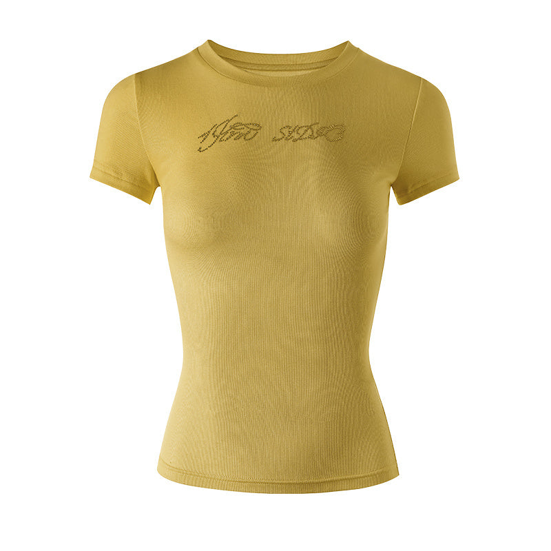 Christine – T-shirt à manches courtes élastique et confortable