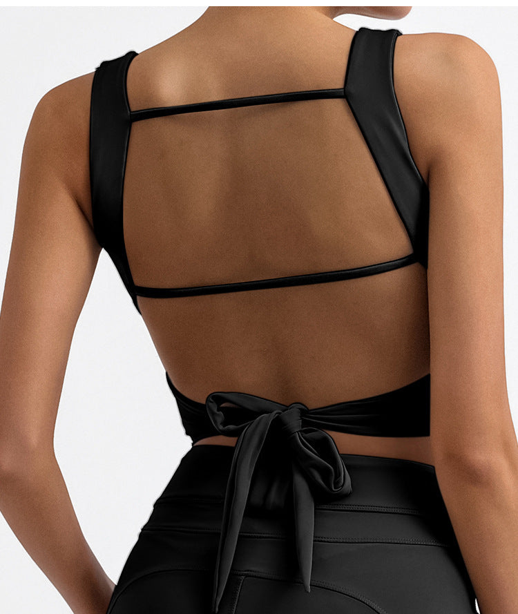 Tanya – Haut à Bretelles de Yoga Mode Sportive pour Femmes