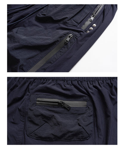 Jerry – Shorts Décontractés Fonctionnels Rétro pour Hommes