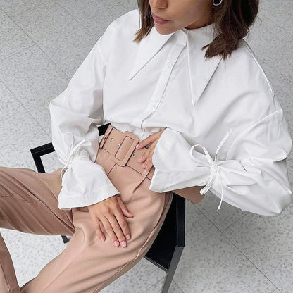 Lisa – Blouse Blanche Décontractée