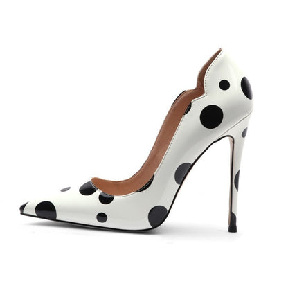 Mandy – Chaussures à talons hauts en cuir verni