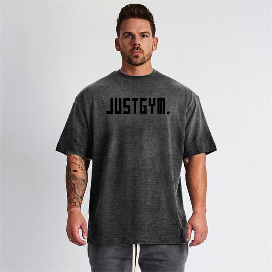 Geoff – T-shirt de sport ample à manches courtes pour hommes