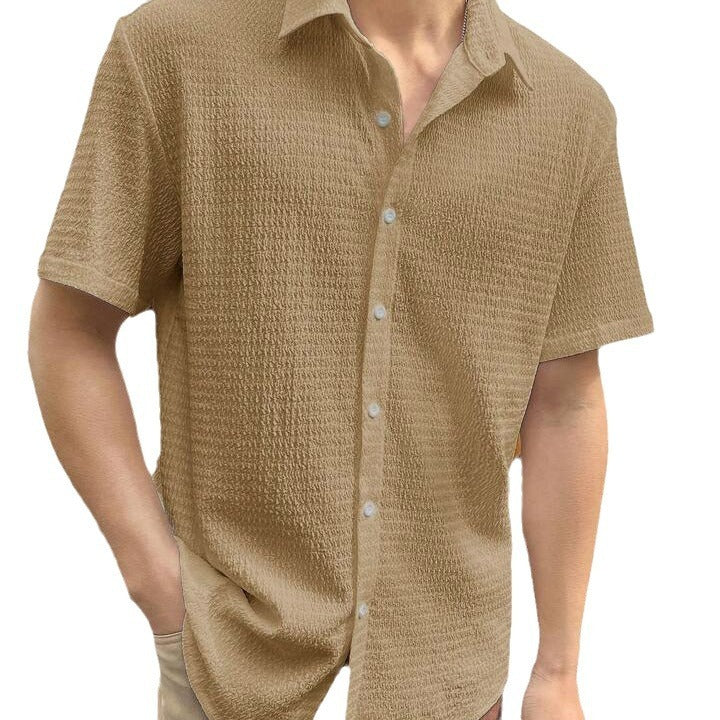 Gavin – Chemise Commuter à Manches Courtes pour Hommes