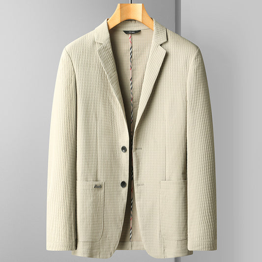 Dominic – Veste d'affaires décontractée haut de gamme pour le printemps et l'automne