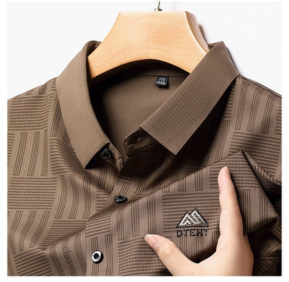 Stewart – Chemise décontractée à manches longues pour homme