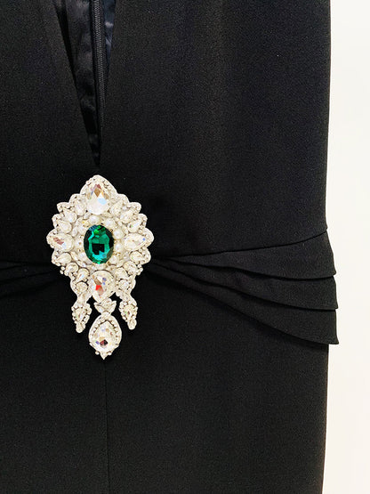 Jane – Combinaison sans manches avec perles et strass