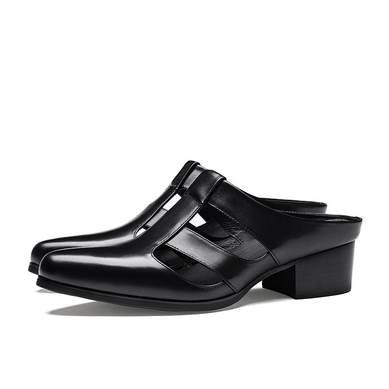 Percy – Chaussons en Similicuir Pointus pour Hommes