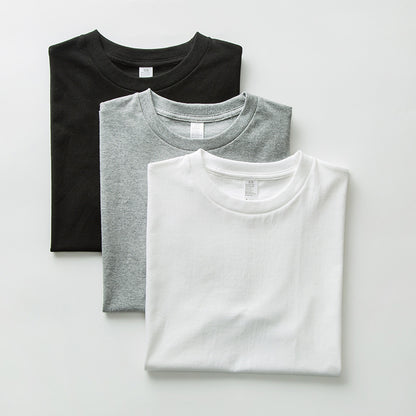 Stanley – T-shirt en Coton Blanc à Encolure Petite