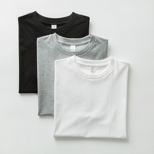 Stanley – T-shirt en Coton Blanc à Encolure Petite