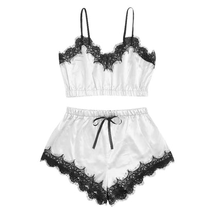 Rose – Ensemble de Lingerie Sexy sans Manches