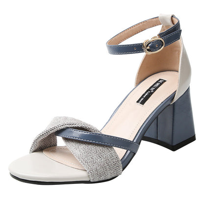 Megan – Sandales à talons hauts avec boucle