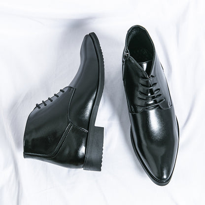 Elliot – Bottes Martin Hauteur Augmentée avec Fermeture Éclair