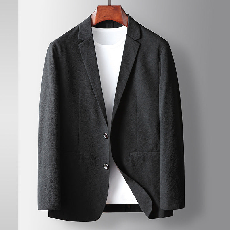 Marc – Manteau mince décontracté sans fer
