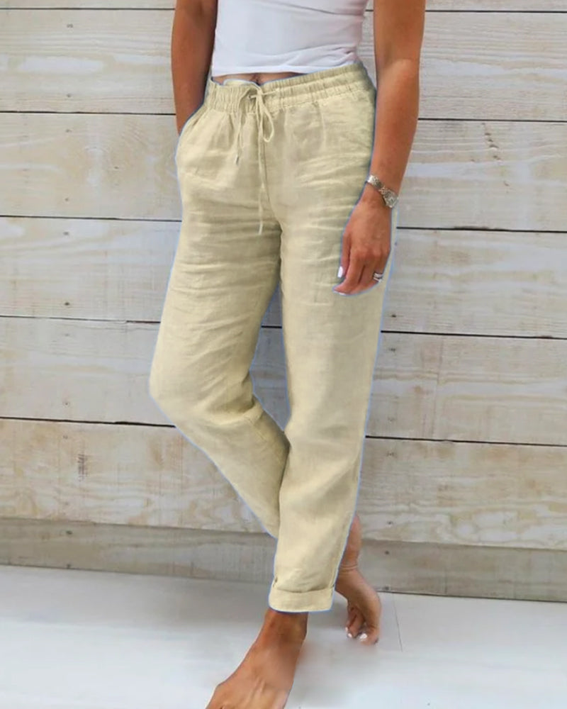 Faith – Pantalon droit décontracté