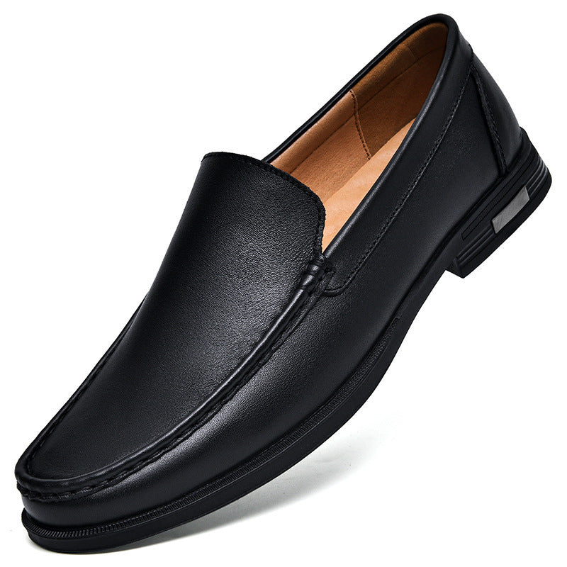 Anthony – Chaussures d'Affaires Respirantes en Cuir Vegan Blanc
