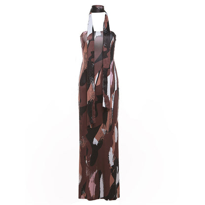 Leah – Robe Ajustée sans Épaules