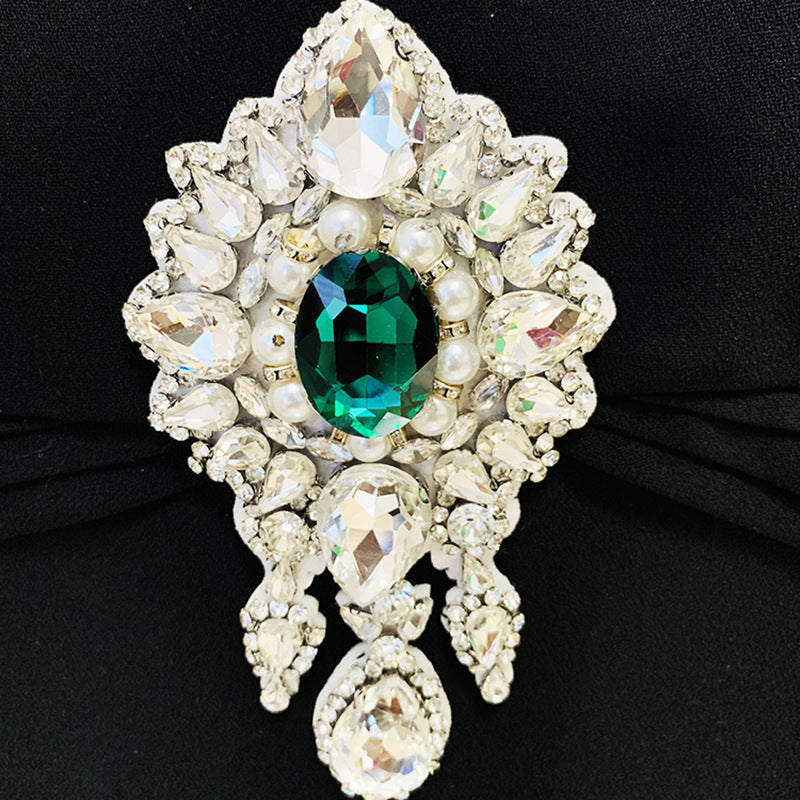 Jane – Combinaison sans manches avec perles et strass