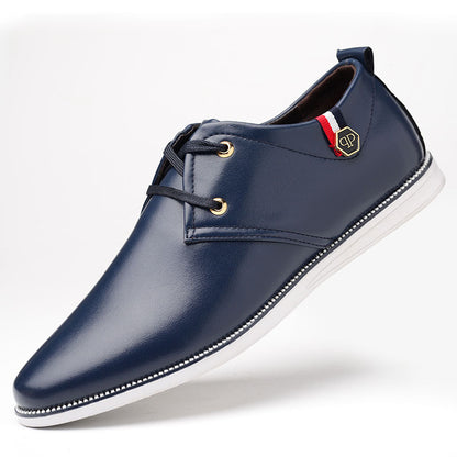 Bryan – Chaussures Respirantes en Cuir Végan avec Semelles Souples
