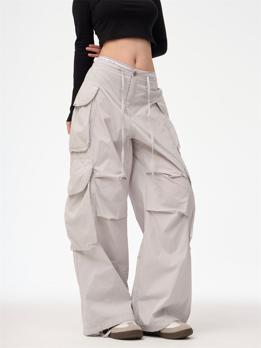Rick – Salopette à Jambes Larges Multi-poches