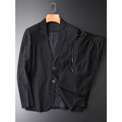 Jerry – Veste de costume décontractée légère à rayures