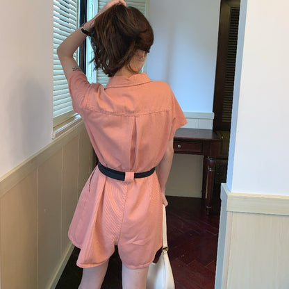 Marie – Pantalon Large Taille Haute Style Japonais