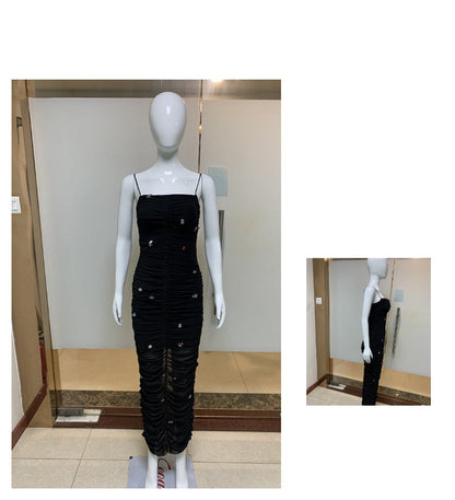 Stéphanie – Robe à bretelles élégante avec bandeau