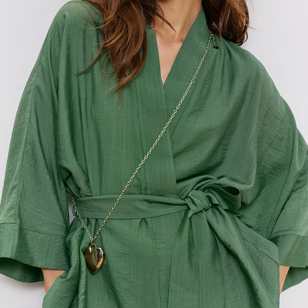Stephanie – Ensemble de Pyjamas en Rayonne Élastique