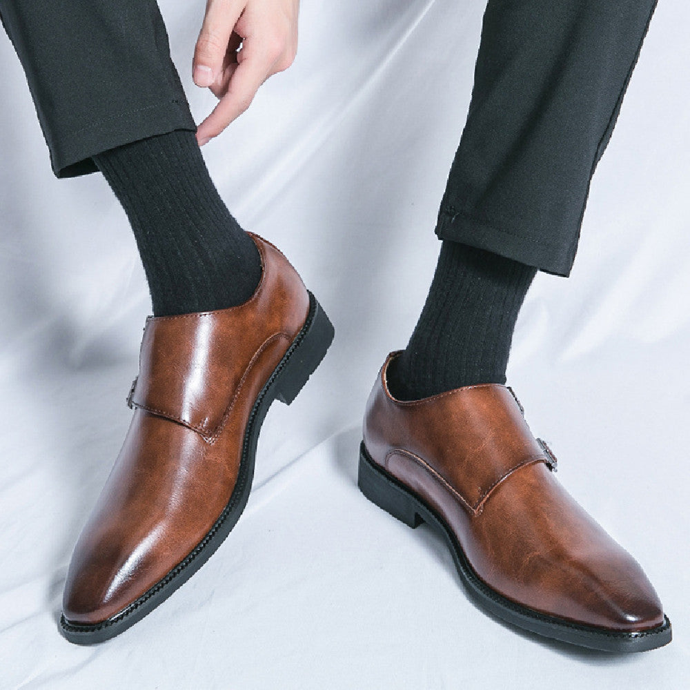 Joshua – Chaussures de Bureau en Cuir Vegan pour Homme