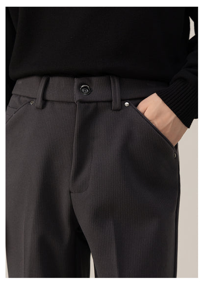 Liam – Pantalon en Laine Suspendu pour Homme