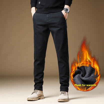 Grant – Pantalon d'Hiver Doublé en Laine Polaire pour Homme