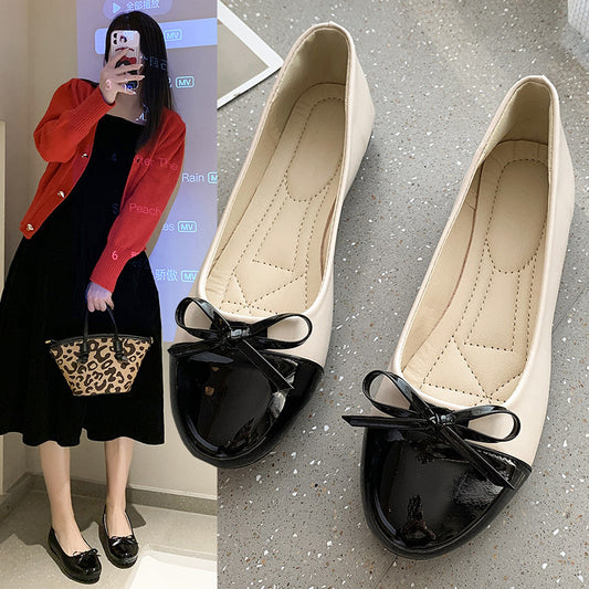 Caroline – Chaussures à Nœud Bas pour Femme