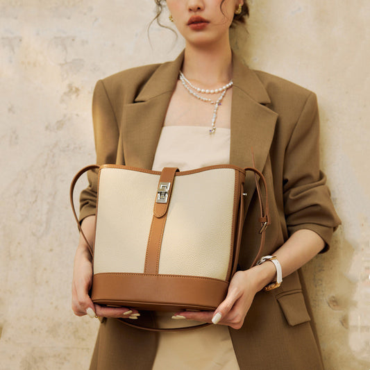 Abigail – Sac Seau en Similicuir de Grande Capacité pour Femmes