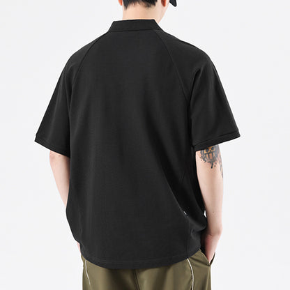 Dominic – T-shirt Ample Demi-manche Grande Taille
