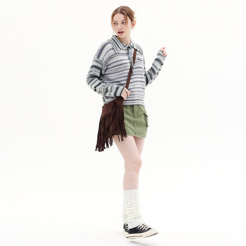 Ruby – Pull POLO en Dégradé