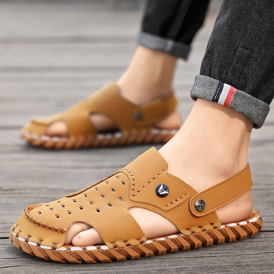 Joel – Chaussures de Plage Extérieures Antidérapantes Cousues à la Main